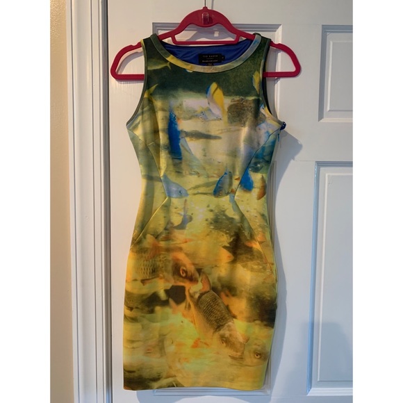 Ted Baker mini bodycon dress - Picture 1 of 2